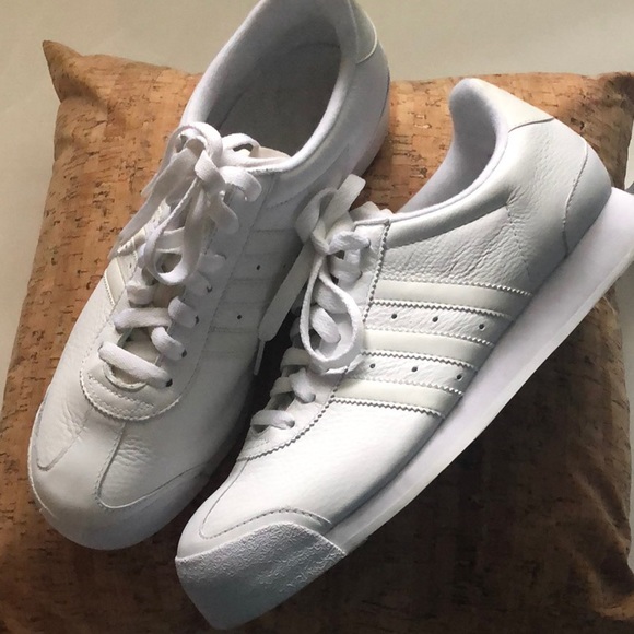 adidas Shoes - Adidas Samoa White Leather! SZ 10